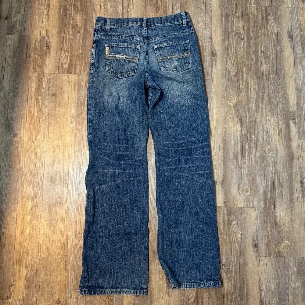Cinch Original Fit Jeans‎ Boys 28x28 Blue Medium Wash Denim Cotton Straight Leg